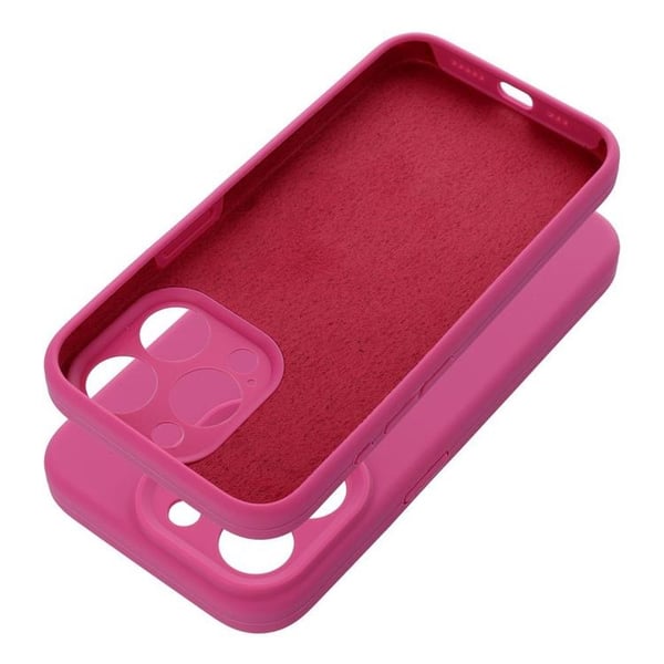 Mobilskal till iPhone 15 Pro Max Silikon 2mm - Rosa