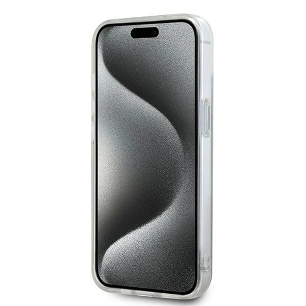 DKNY Mobilskal till iPhone 15/14/13 Magsafe IML Mono & Stripe - Beige
