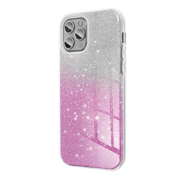 Mobilskal till iPhone 16 Pro Max Shining - Transparent Rosa