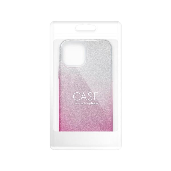 Telefontaske til iPhone 16 Plus Shining - Gennemsigtig Lyserød