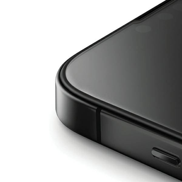 UNIQ iPhone 15 Pro Max Hærdet Glas Skærmbeskytter Optix Matte frosted