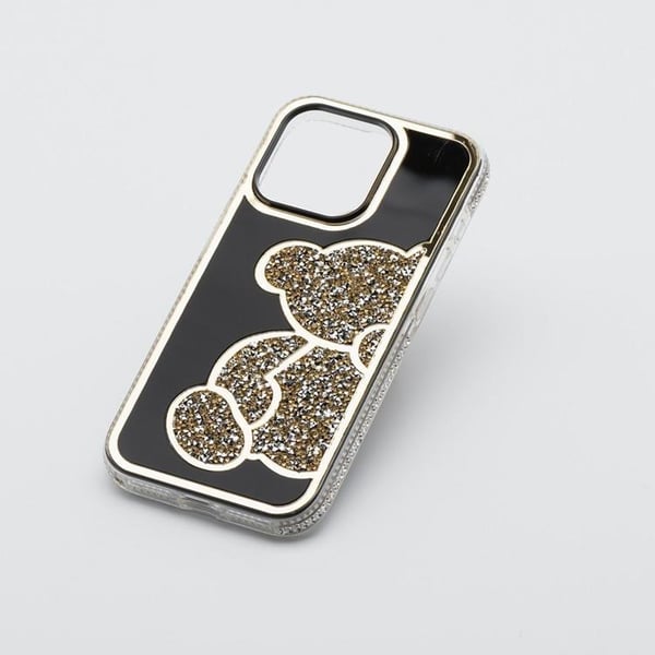 iPhone 11 -puhelinkotelo Nallekarhu - Kulta