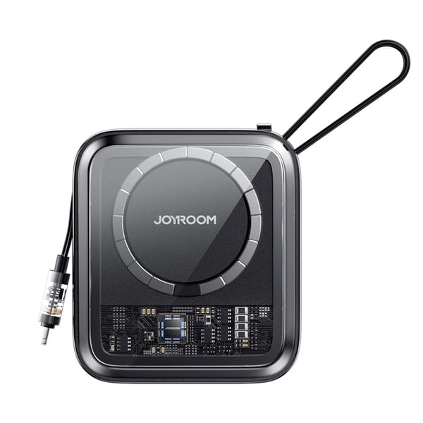 Joyroom Magsafe Powerbank 10000mAh 22.5W Icy Series - Svart