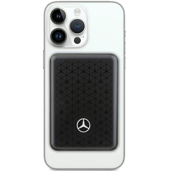 Mercedes Powerbank Magsafe 3000mAh 5W Stars Pattern - Svart