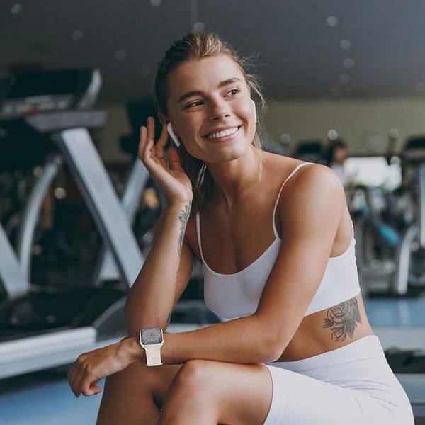 Tech-Protect Apple Watch (44/45/46/49mm) Armbånd NylonMag - Lyserød