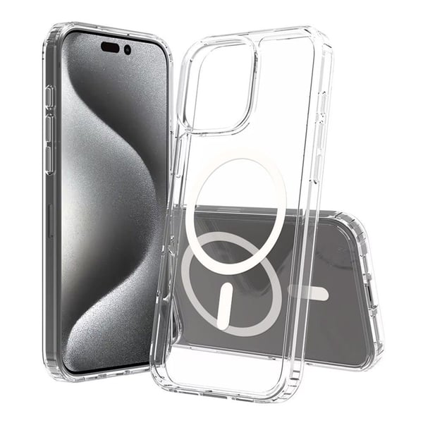 Mobilskal till iPhone 16 Pro MagSafe Anti Shock 1.5 mm - Transparent