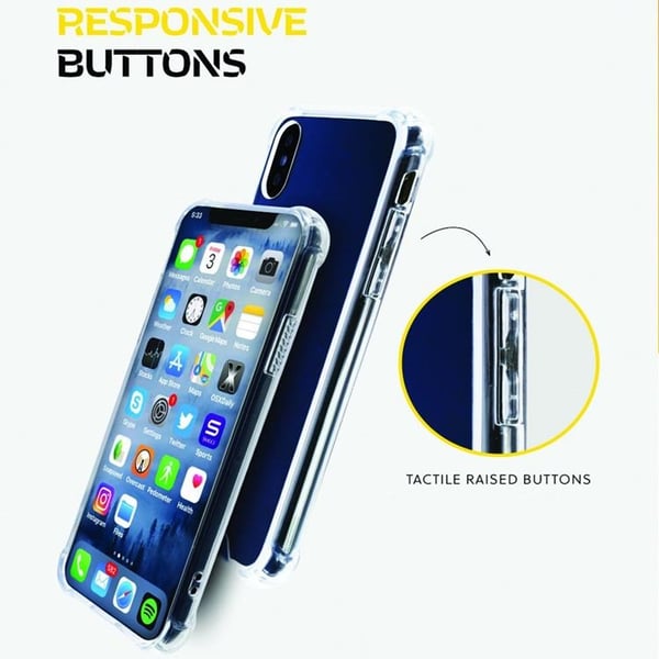 Roar Telefontaske til iPhone 16 Armor Jelly - Gennemsigtig