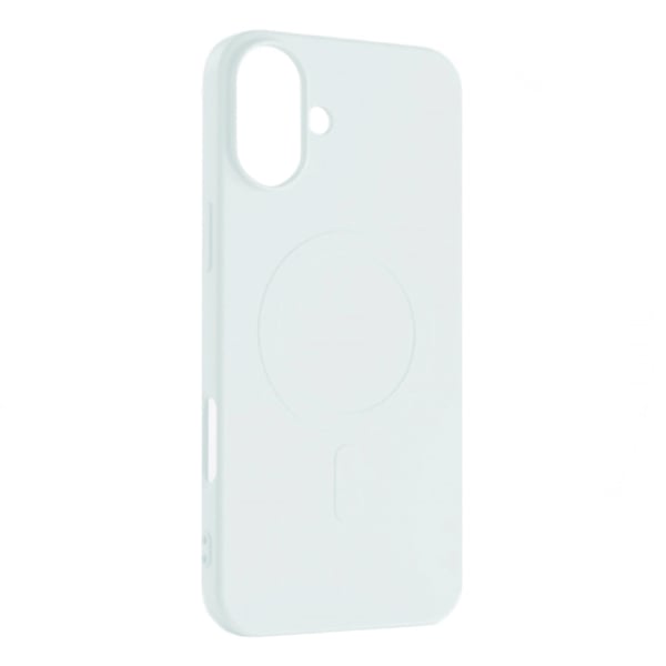 Mobilskal till iPhone 16 Magsafe Liquid Silikon - Vit