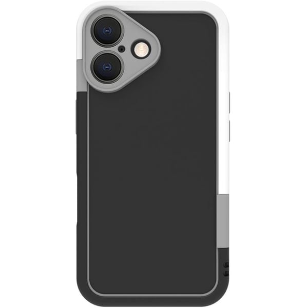 Celly Mobilskal till iPhone 16 Bumper - Svart/Vit