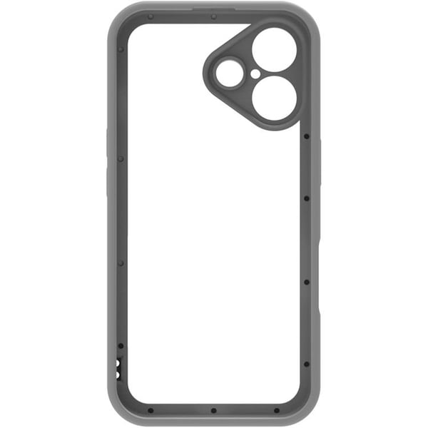 Celly Mobilskal till iPhone 16 Bumper - Svart/Vit