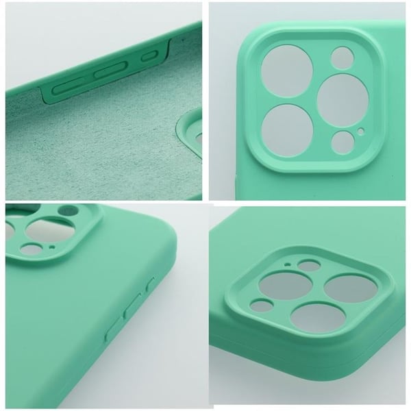 Mobilskal till iPhone 16 Silikon 2mm - Mynta