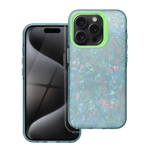 Mobilskal till iPhone 16 Plus Tutti Frutti - Grön