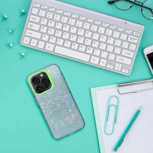 Mobilskal till iPhone 16 Plus Tutti Frutti - Grön