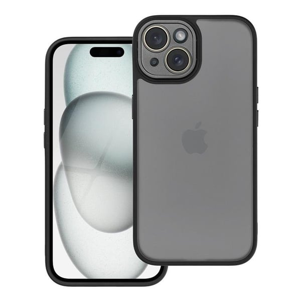 iPhone 15 -puhelinkotelo Variete - Musta iPhone 15 -puhelinkotelo Variete - Musta