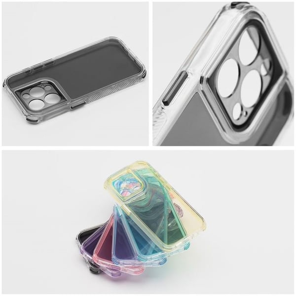 Mobilskal till iPhone 16 Pro Matrix Clear - Svart