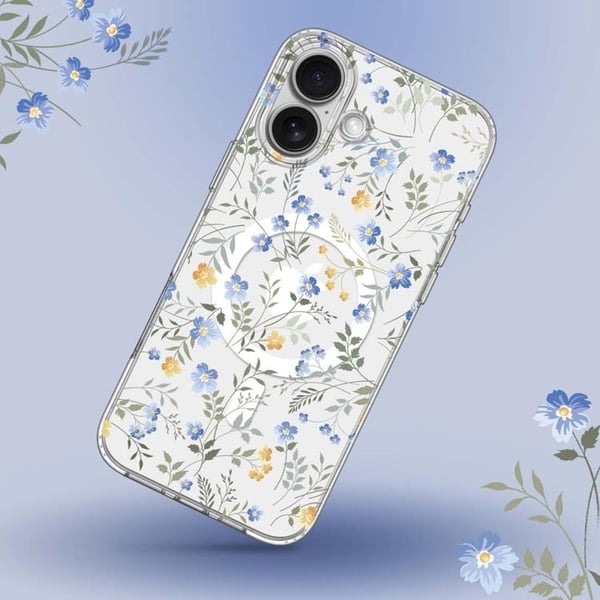 Tech-Protect Mobilskal till iPhone 16 Magsafe Magmood - Spring Flowers