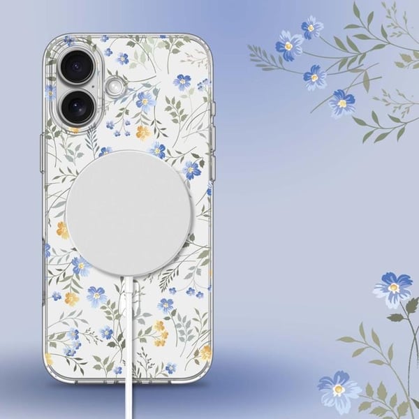 Tech-Protect Mobilskal till iPhone 16 Magsafe Magmood - Spring Flowers