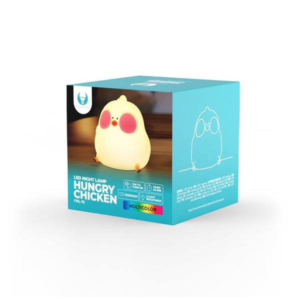 Forever LED Nattlampa Hungry Chicken FNL-10