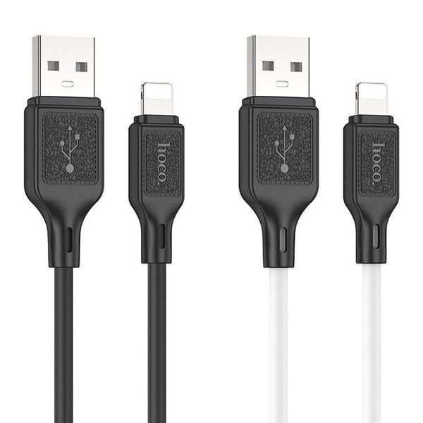 HOCO USB-A Till Lightning 1m Kabel 2.4A X90 - Svart