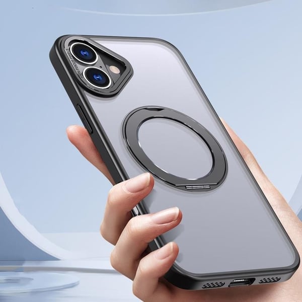 Tech-Protect Mobilskal till iPhone 16 Magsafe Magring - Matt Svart