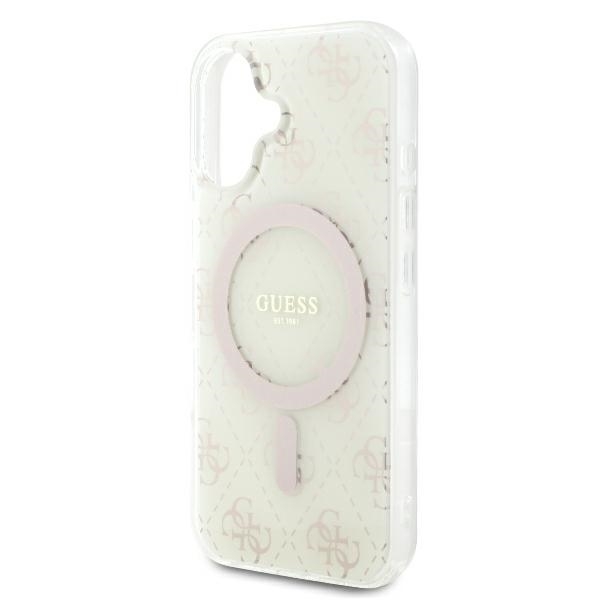 Guess Mobilskal till iPhone 16 Plus MagSafe IML 4G - Vit