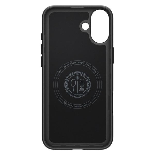 Spigen Matkapuhelimen kuori iPhone 16 Plus MagSafe Thin Fit - Musta