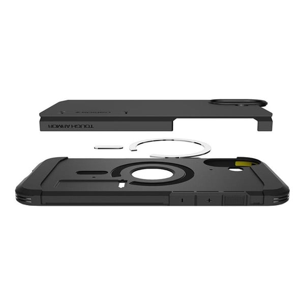 Spigen Mobilskal till iPhone 16 MagSafe Tough Armor - Svart