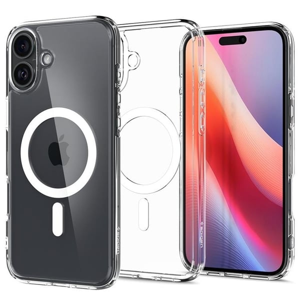 Spigen Mobilskal till iPhone 16 Plus MagSafe Ultra Hybrid - Vit