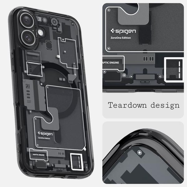 Spigen Mobilskal till iPhone 16 MagSafe Ultra Hybrid - Zero One