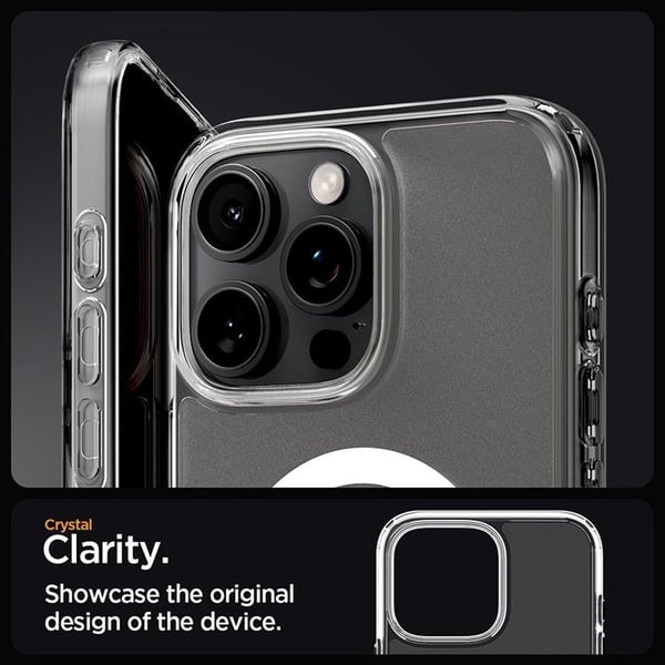 Spigen Mobilskal till iPhone 16 Pro MagSafe Ultra Hybrid - Frost Clear