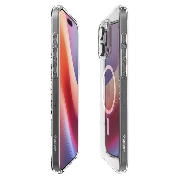 Spigen-puhelinkotelo iPhone 16 Pro Magsafe Liquid Crystal - Kirkas