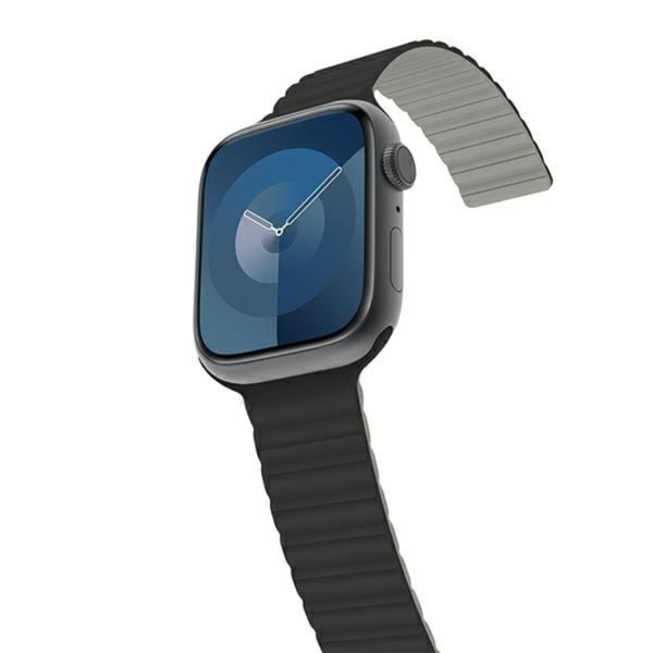 Araree Apple Watch (42/44/45/49mm) Armbånd Silikone - Sort/Grå