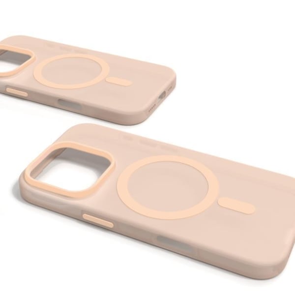 Puro Mobilskal till iPhone 16 Pro Magsafe Daylight Silikon - Beige