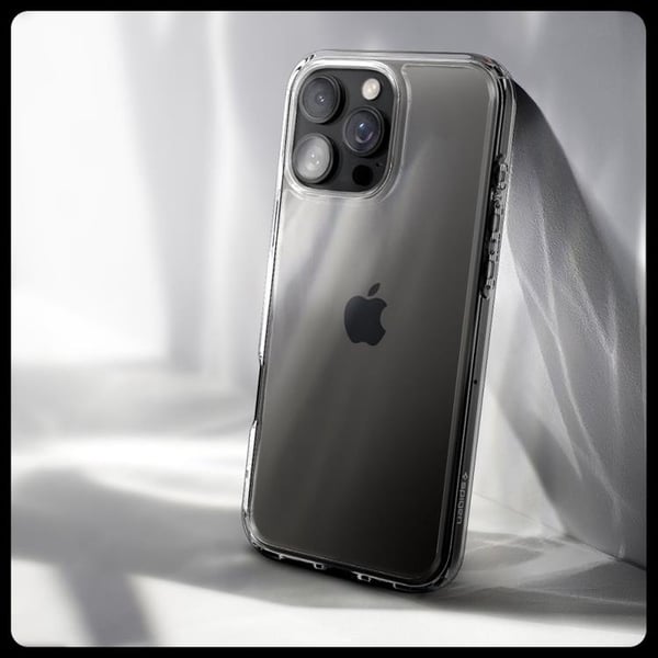 Spigen Mobilskal till iPhone 16 Pro Ultra Hybrid - Crystal Clear