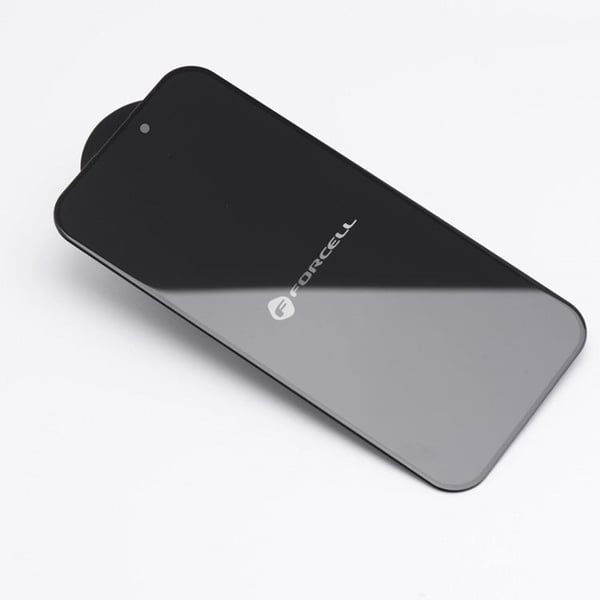 Forcell iPhone 14 Pro Karkaistu lasi näytönsuoja Privacy - Musta