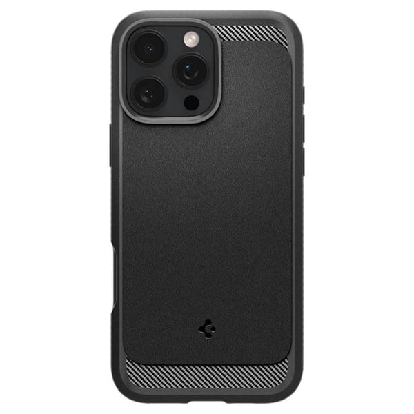 Spigen Mobilskal till iPhone 16 Pro Magsafe Rugged Armor - Matt Svart