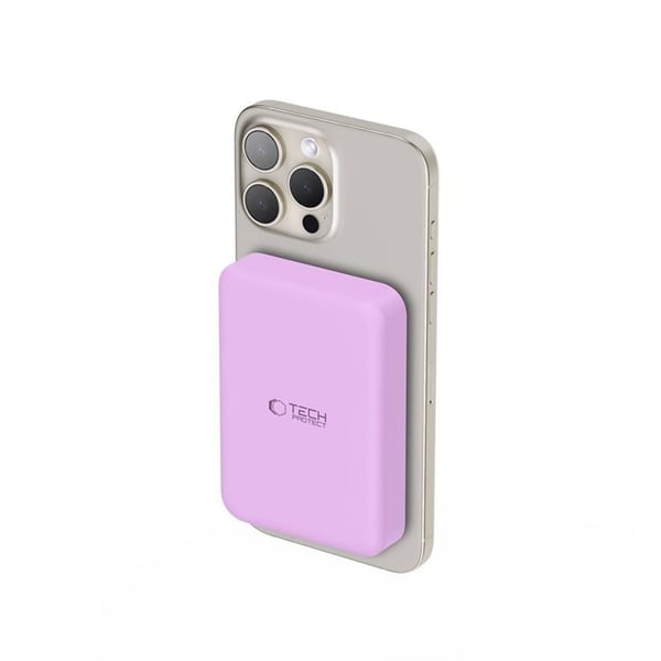 Tech-Protect Power Bank 10000mah Magsafe PB11 Lifemag - Lilac