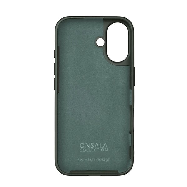 Onsala Mobilskal till iPhone 16 Silikon - Olivgrön