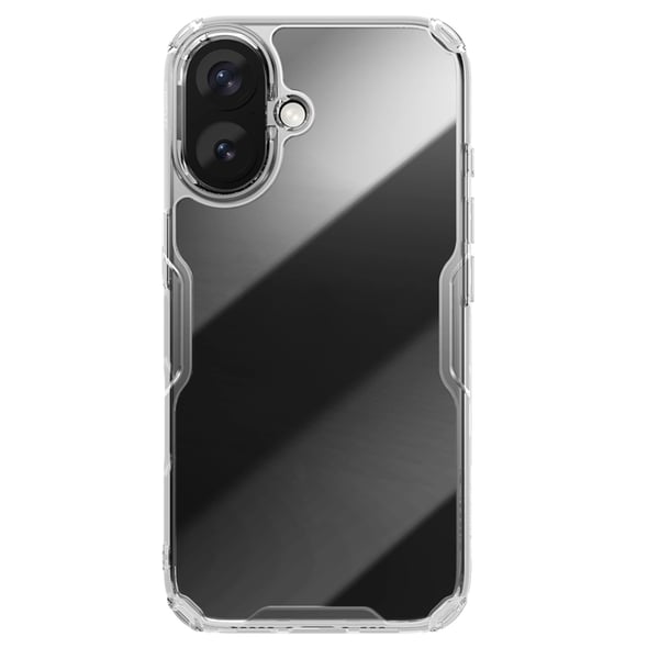 Nillkin Mobilskal till iPhone 16 Magsafe Magnetic Nature Pro - Transparent/Vit