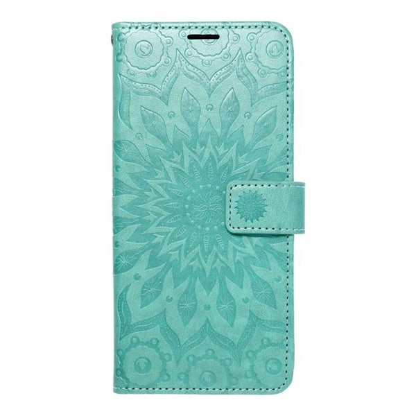 iPhone 16 Pro Lompakkokotelo Mezzo Mandala - Vihreä