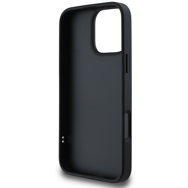 DKNY Mobilskal till iPhone 16 Pro Quilted Stack Logo - Svart
