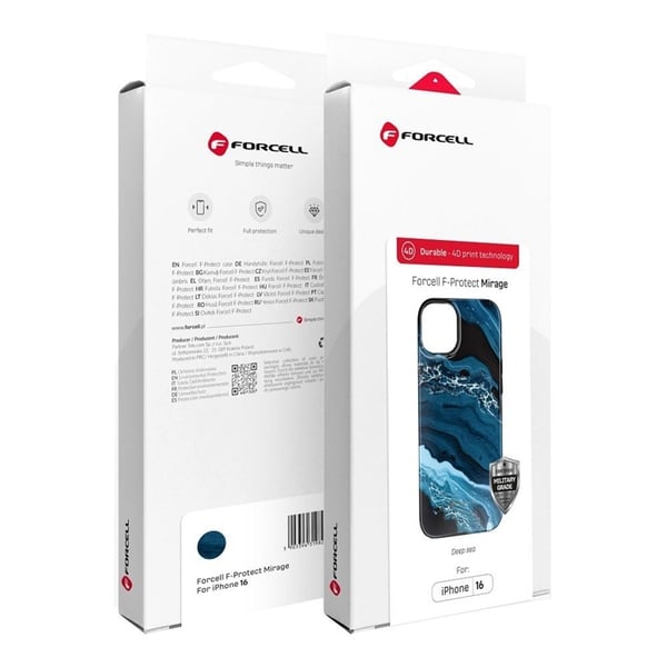 Forcell Mobilskal till iPhone 16 Plus MagSafe Mirage - Deep Sea