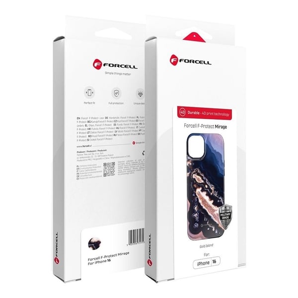 Forcell Mobilskal till iPhone 16 Pro Max MagSafe Mirage - Guld
