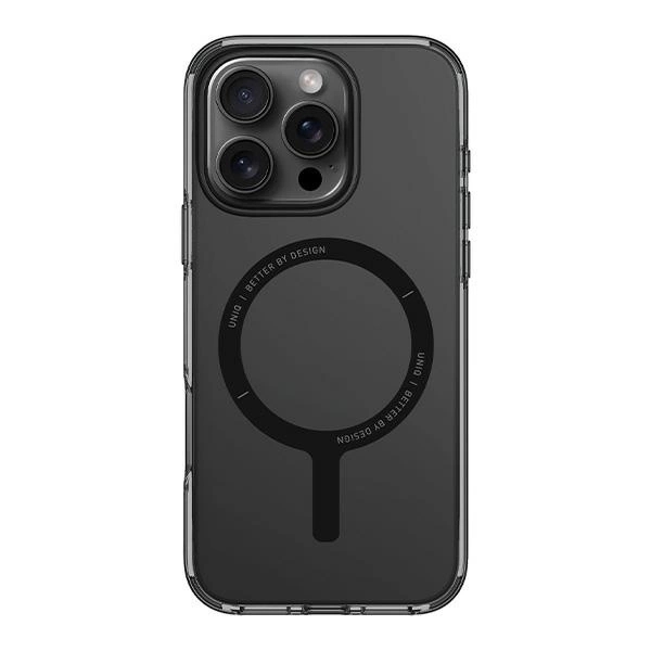 UNIQ Mobilcover til iPhone 16 Pro MagSafe Clario - Smoke