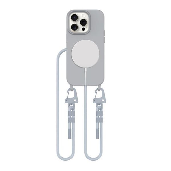 Tech-Protect iPhone 15 Pro -puhelinkuori kaulanauhalla Magsafe Magnecklace