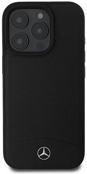 Mercedes Mobilskal till iPhone 16 Pro Max MagSafe Textured Plain Läder