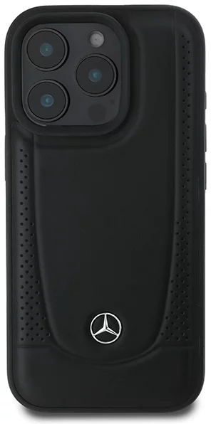 Mercedes Mobilskal till iPhone 16 Pro Läder Urban - Svart