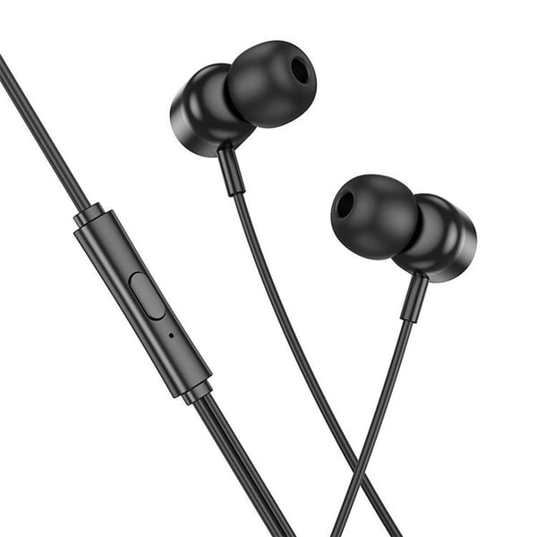 HOCO Trådbundna Hörlurar USB-C med Mikrofon M122 - Svart