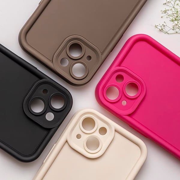 Mobilskal till iPhone 13 Pro Rim TPU - Beige