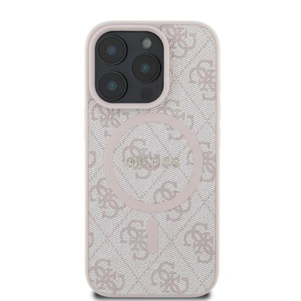 Guess Mobilskal till iPhone 16 Pro Max Magsafe 4G Ring Classic Logo
